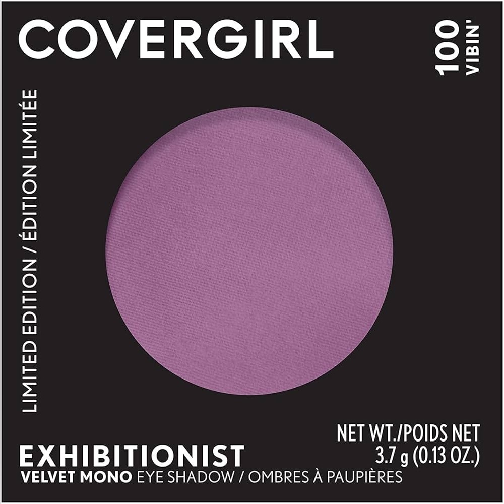Covergirl Exhibitionist Velvet Mono Eye Shadow - Vivid Purple " Vibin"